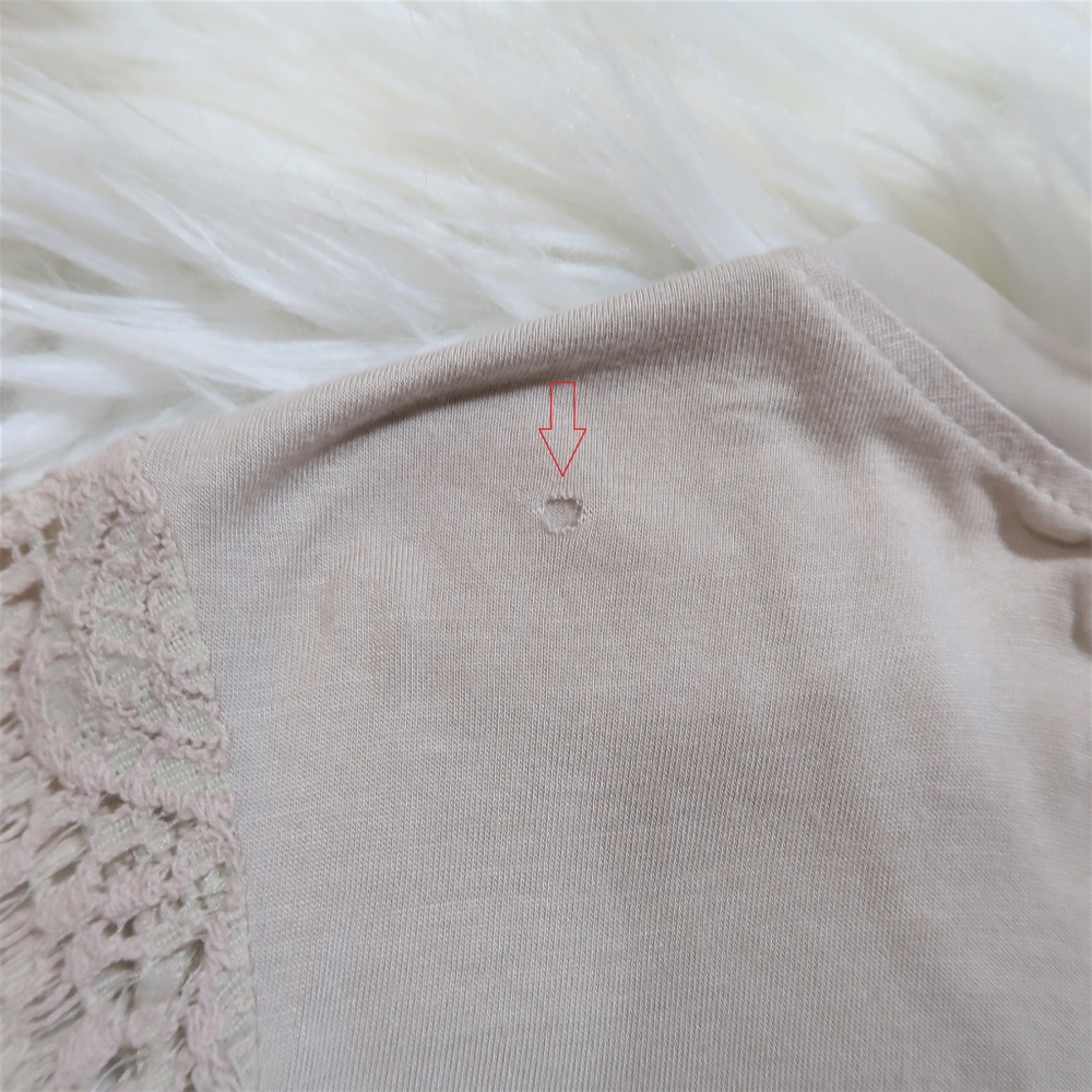 VERVE AMI Cream Top in women, Size Large - Picture 4 of 7